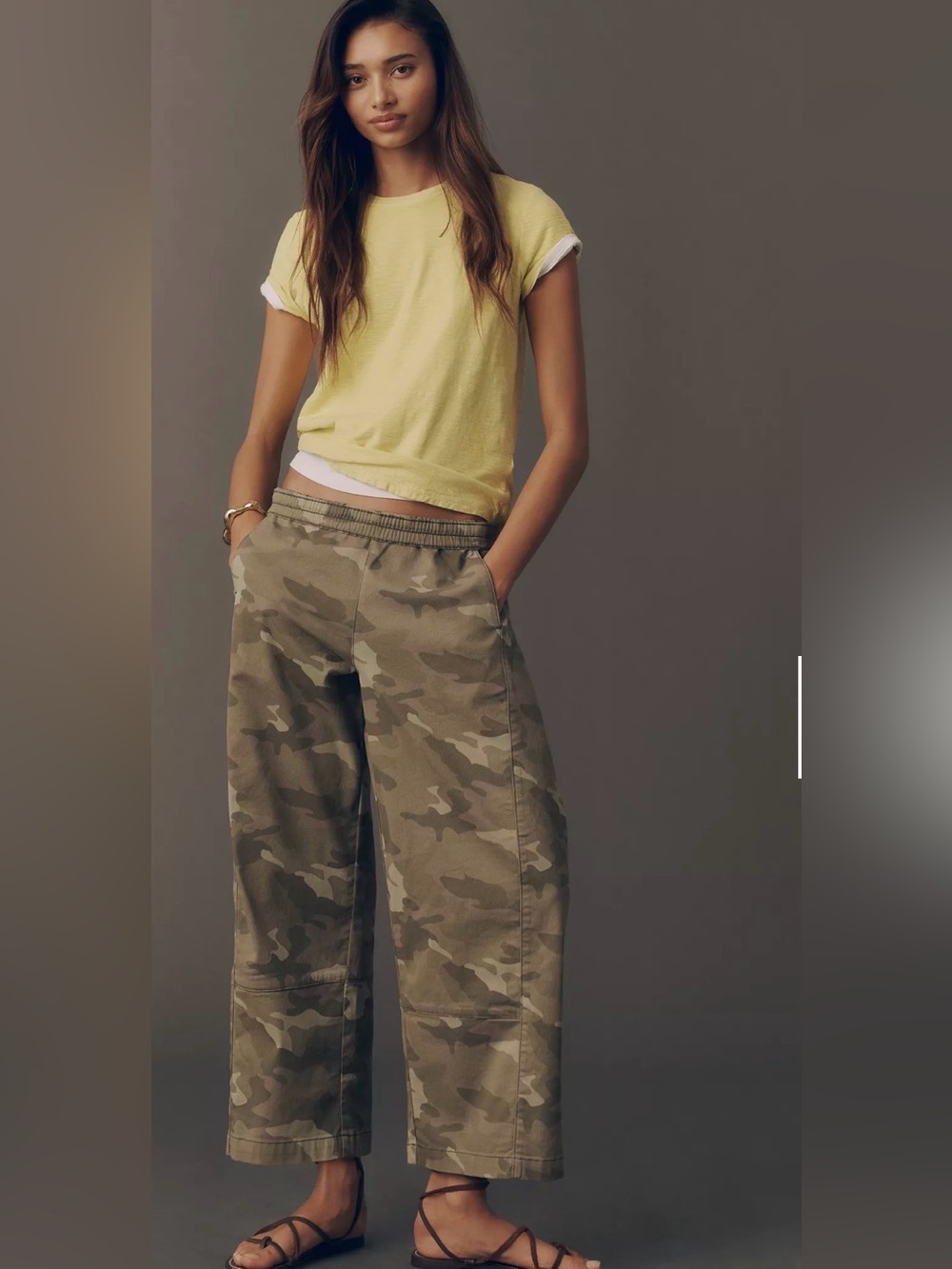 Pilcro womens casual Camo pants